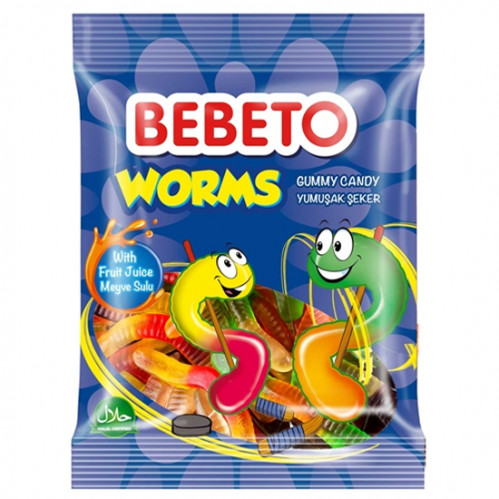 Bebeto 80g Worms(12)