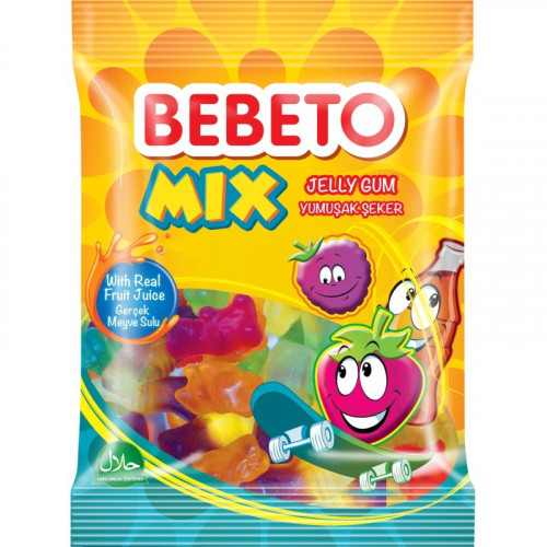 Bebeto 80g MIX Jelly Gum(12)