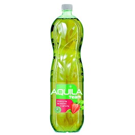 Aquila 1,5L Ledový Čaj zelený s jahodou (6ks)