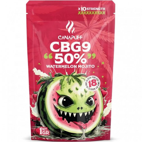 CanaPuff Květy 1g CBG9 50% Watermelon Mojito
