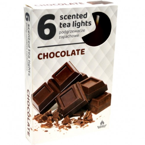 Admit Svícka cajová 6ks Chocolate