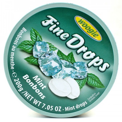 detail Woogie 200g Fine Drops Mint