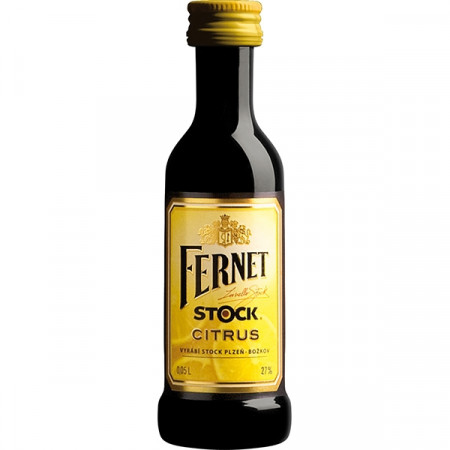 detail Fernet Stock 0,05L Citrus 27% MINI