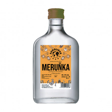 detail Eurolikér Meruňka 0,2L 30%