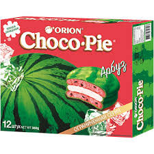 detail Orion 435,6g Chocopie Watermelon (x9)