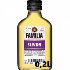 Familia 0,2L Slivovice 37,5% (12ks)
