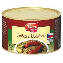 Viva 400g Čočka s klobásou