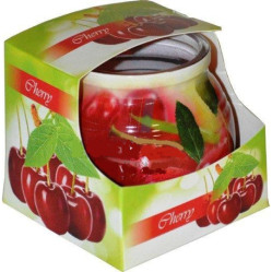 Admit Svíčka ve Skle 85g Cherry