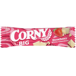 Corny Big 40g White Chocolate Strawberry (24)