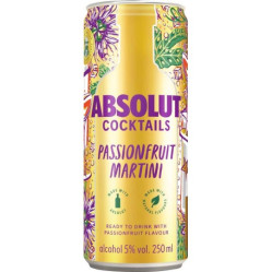 Absolut Cocktails 0,25L Passionfruit Martini 5% (12)