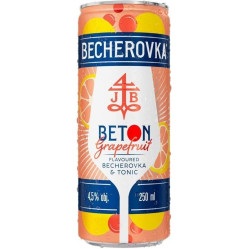Becherovka 0,25l Beton Grapefruit&Tonic 4,5% (24)