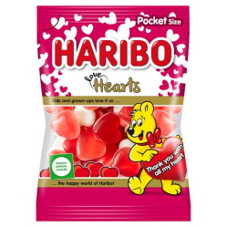 Haribo 80g Hearts Love