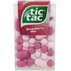 TicTac 18g Strawberry Mix (24)