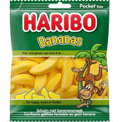 Haribo 70g Bananas