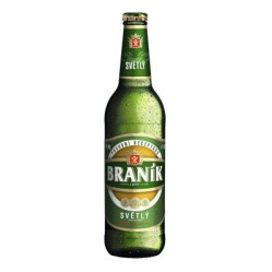 Braník 0,5L Světlý SKLO (20)