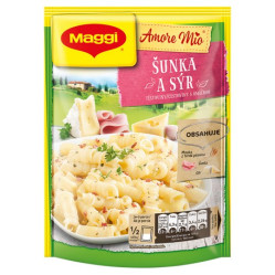 Maggi 140g Těstoviny se šunkou a sýrem (14)
