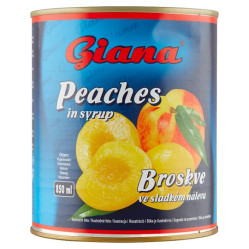Giana 820g Broskve Půlené (6)