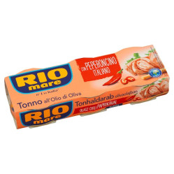 Rio Mare 2x130g Tuňák v Olivovém Oleji a Chilli