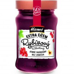 Hamé 340g Extra Džem Červený Rybíz (6)
