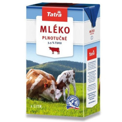 Tatra Mléko 1L Plnotučné 3,5%