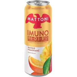 Mattoni 0,5L Imuno Pomeranc+mango (plech)