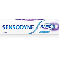 Sensodyne 75ml Rapid Relief Cool mint (12)