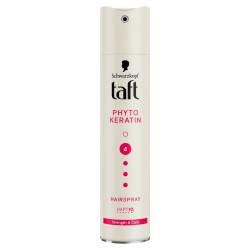 Taft 250ml Lak na Vlasy 4 Keratin (10/krt)