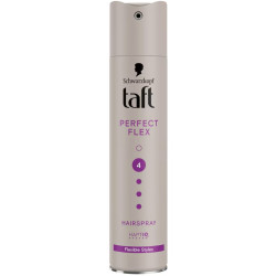 Taft 250ml Lak na Vlasy 4 Perfect Flex (10/krt)