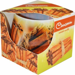 Admit Svíčka ve Skle 85g Cinnamon