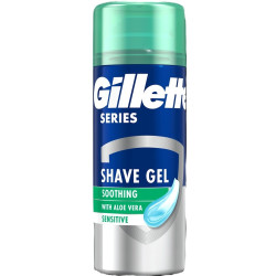 Gillette Series Gel 75ml Soothing With Aloe Vera (6ks/bal)