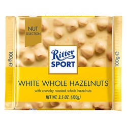 Ritter Sport 100g Nut White Whole Hazelnut (10)