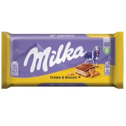 Milka 100g Cream & Biscuit (18)