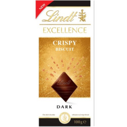 Lindt Excellence 100g Crispy Biscuit