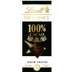 Lindt Excellence 100g Cocoa 100%
