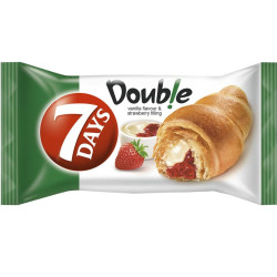 7Days Croissant Double 80g Vanila/Jahoda (20)