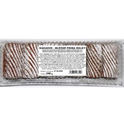 Prima Rolky 240g Kakaové Mléčné