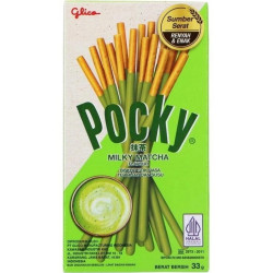 POCKY Tyčinky 33g Matcha