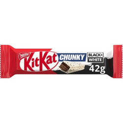 Kit Kat Chunky 42g Black and White (24)