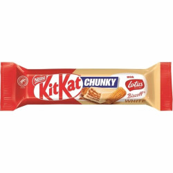 Kit Kat Chunky 42g White Lotus Biscoff (24)