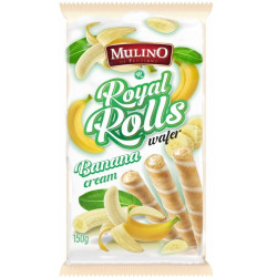 Mulino Royale Rolls 150g Banana Cream