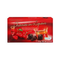 Maitre Truffout 150g Višně s likérem v hořké čokoládě