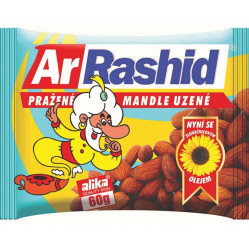 ArRashid 60G Praž Natural Mandle Uzené (12)