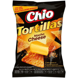 Chio 110g Tortillas Nacho Cheese (12)