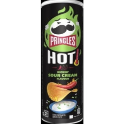 Pringles 160g Hot Kickin Sour Cream (x19)