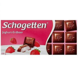 Schogetten 100g Joghurt-Strawberry *
