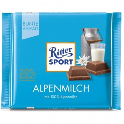 Ritter Sport 100g Alpenmilch (12)