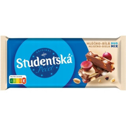 Studentská Pečeť 170g Duo Mix Mléčno Bílá
