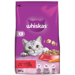 Whiskas Granule 300g Hovězí (14) Sácek