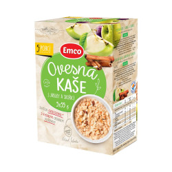 Emco Ovesná 5x55g Kaše Jablko & Skořice
