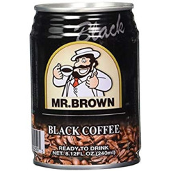 Mr. Brown 0,24L Black Coffee (24ks)